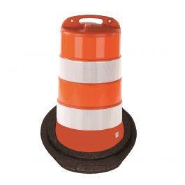 HDPE Channelizer Drum with Weighted Base Truck Load (840 Units)