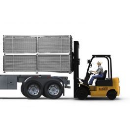 8' x 10' Versa Chain Link Temp Fence Panel | Truckload Bundle