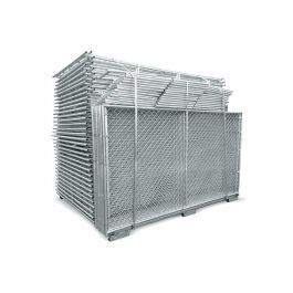 6' x 10' Inline Chain Link Temp Fence Panel | Truckload Bundle