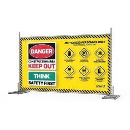 Construction Safety Signs | Stock