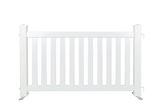 White Vinyl Fence