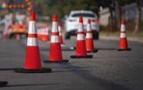 36" Orange Traffic Cone with Black Base