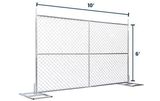 6' x 10' Chain-Link Temporary Fence | Versa  | Truckload