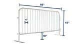 8 ft Metal Barricade | Truckload