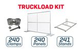 8' x 10' Chain-Link Temporary Fence | Versa | Truckload