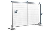 8’x12’ Versa Welded Wire Temporary Fence | Truckload