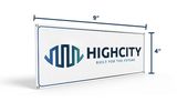 Custom Fence Sign Plates | Aluminum Signs