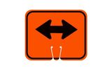 Cone Signs | Double-Sided