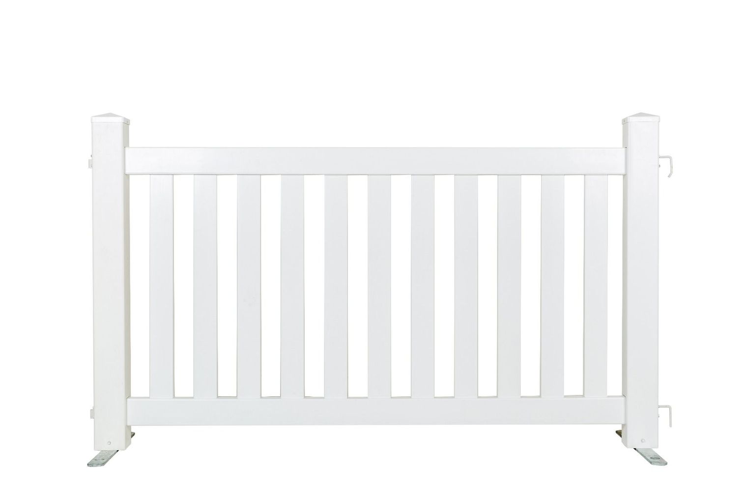 White Vinyl Fence