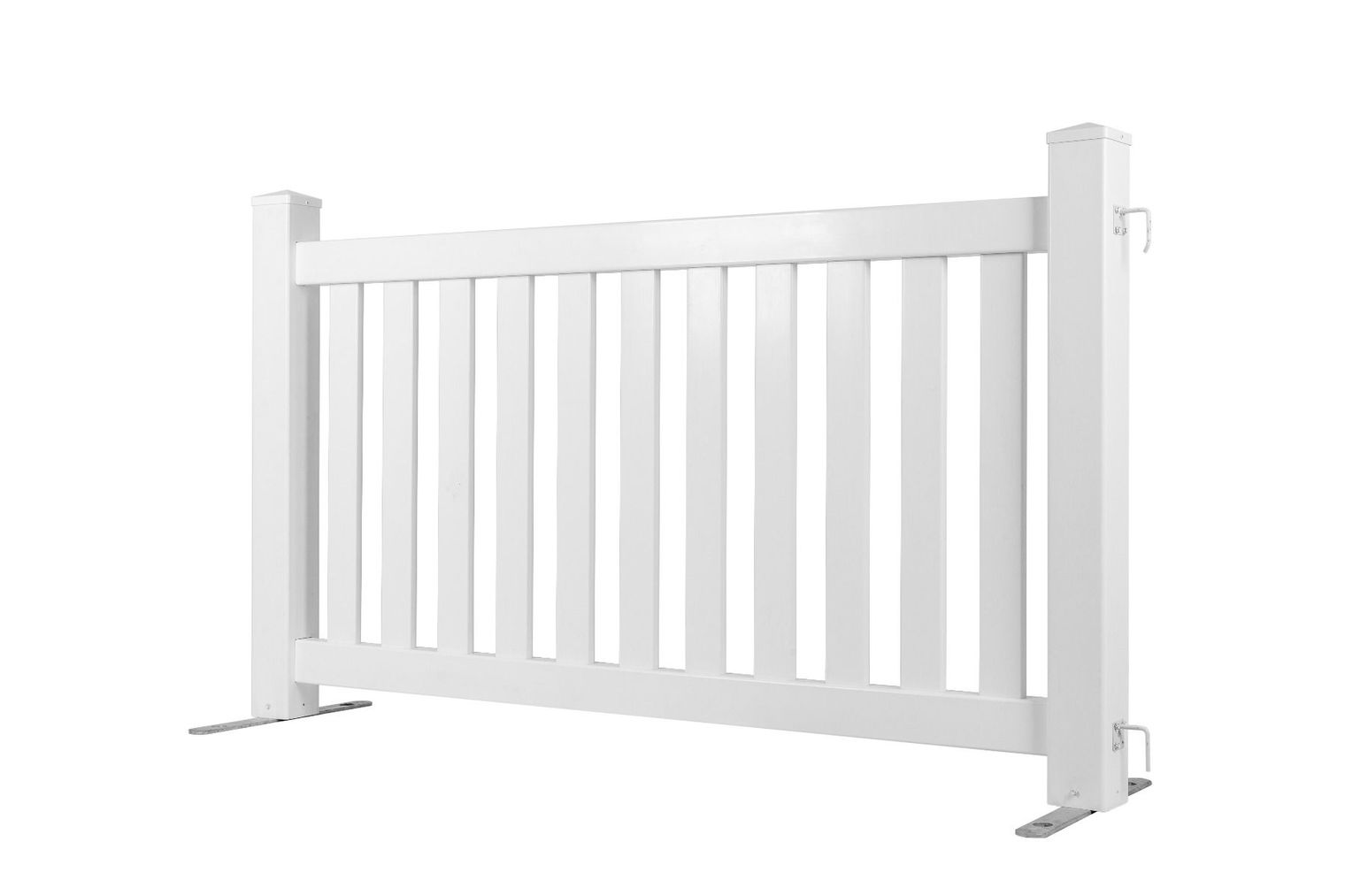 White Vinyl Fence