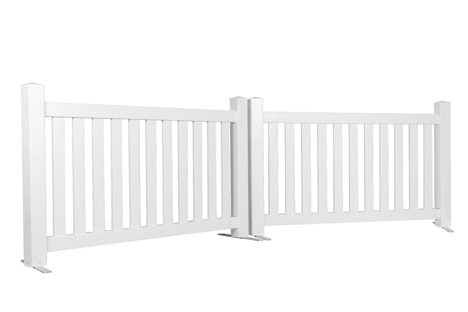 White Vinyl Fence