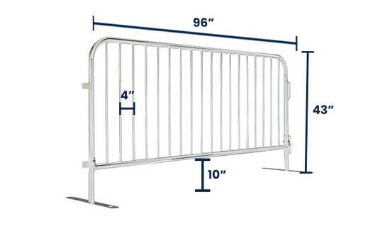 8 ft Metal Barricade | Truckload
