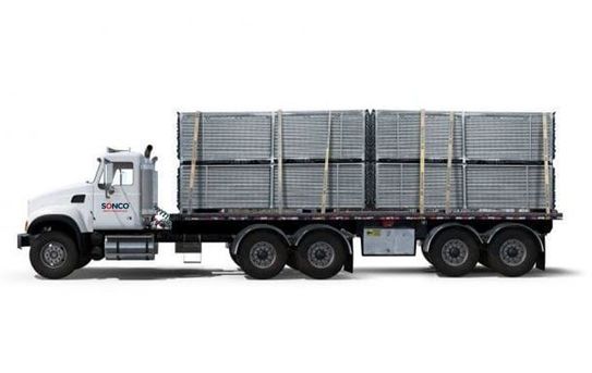 8' x 10' Chain-Link Temporary Fence | Versa | Truckload