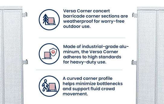 Concert Barricade A-500 | Versa Corner