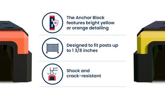 Anchor Block Fence Base 