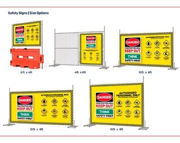 Construction Site Signs | Stock