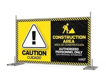 Construction Site Signs | Stock