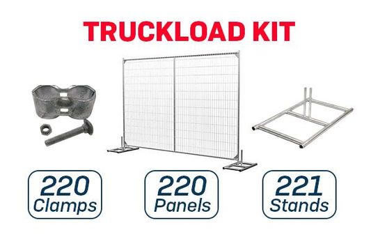 8’x12’ Versa Welded Wire Temporary Fence | Truckload