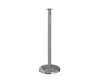 polished-stainless-flat-top-stanchion-post-sloped-base