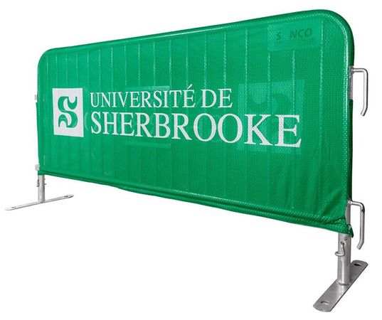 Block 60 Polyester Barricade Cover | Custom Fit