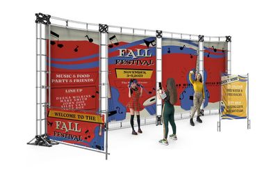 Vinyl Banner - 70% Blockage