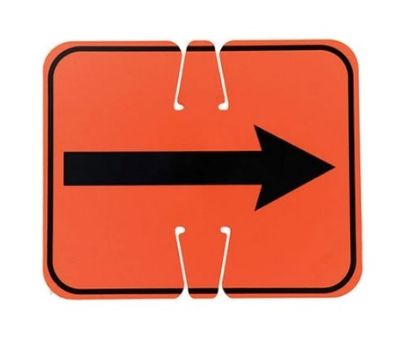 Cone Signs | Dual Mount