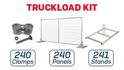 6’ x 12’ Welded Wire Mesh Fence | Versa | Truckload