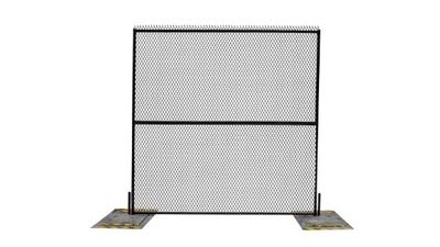 Anti-Climb Security Fence with Base