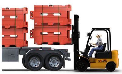 SafeGuard 36 Water Barricade | Truckload