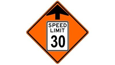 Speed Limit Roll-Up Sign | MUTCD W3-5