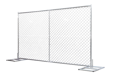 6' x 10' Chain-Link Temporary Fence Panel | Inline